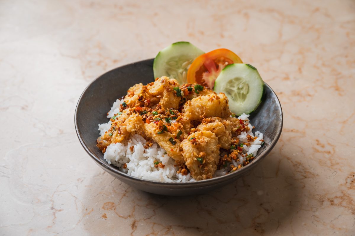 Nasi Ikan Cabe Garam